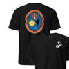 2nd Battalion 6th Marines Back Print T-Shirt - BLACK