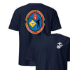 2nd Battalion 6th Marines Back Print T-Shirt - NAVY