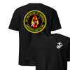 2nd Battalion 8th Marines Back Print T-Shirt - BLACK
