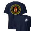2nd Battalion 8th Marines Back Print T-Shirt - NAVY