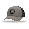 250th USMC Birthday Shield Patch Structured Trucker Hat - CHARCOAL/BLACK