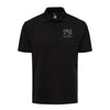 250th USMC Birthday Iwo Jima Performance Polo Shirt - BLACK