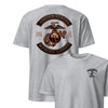 251st USMC Birthday Molten Rocker T-Shirt - HEATHER GREY