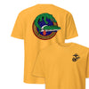 2nd Assault Amphibian Battalion Back Print T-Shirt - GOLD