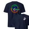 2nd Assault Amphibian Battalion Back Print T-Shirt - NAVY