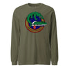 2nd Assault Amphibian Battalion Long Sleeve T-Shirt - OD GREEN