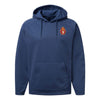 2nd Division Performance Fleece Hooded Sweatshirt - NAVY
