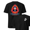 2nd Recon Battalion Back Print T-Shirt - BLACK