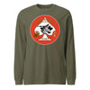 2nd Tank Battalion Long Sleeve T-Shirt - OD GREEN