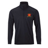 2nd Battalion 3rd Marines Performance Quarter Zip - Black