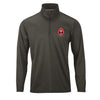 2nd Recon Battalion Performance Quarter Zip - Charcoal