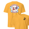 3rd Battalion 1st Marines Back Print T-Shirt - GOLD
