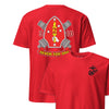3rd Battalion 10th Marines Back Print T-Shirt - RED