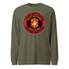 3rd Battalion 2nd Marines Long Sleeve T-Shirt - OD GREEN