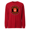 3rd Battalion 2nd Marines Long Sleeve T-Shirt - RED