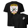3rd Battalion 23rd Marines Back Print T-Shirt - BLACK