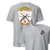 3rd Battalion 23rd Marines Back Print T-Shirt - HEATHER GREY