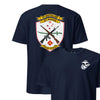3rd Battalion 23rd Marines Back Print T-Shirt - NAVY