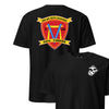 3rd Battalion 26th Marines Back Print T-Shirt - BLACK