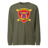 3rd Battalion 26th Marines Long Sleeve T-Shirt - OD GREEN