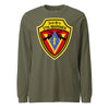 3rd Battalion 27th Marines Long Sleeve T-Shirt - OD GREEN
