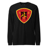3rd Battalion 3rd Marines Long Sleeve T-Shirt - BLACK
