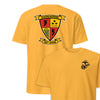 3rd Battalion 5th Marines Darkhorse Back Print T-Shirt - GOLD
