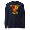 3rd Battalion 5th Marines Darkhorse Long Sleeve T-Shirt - NAVY