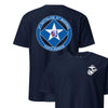 3rd Battalion 6th Marines Back Print T-Shirt - NAVY
