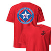 3rd Battalion 6th Marines Back Print T-Shirt - RED