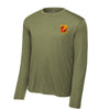 3rd Battalion 9th Marines Long Sleeve Performance T-Shirt - OD Green