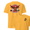 4th Battalion 10th Marines Back Print T-Shirt - GOLD