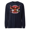 4th Battalion 10th Marines Long Sleeve T-Shirt - NAVY