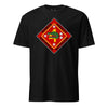 4th Assault Amphibian Battalion T-Shirt - BLACK