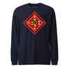 4th Assault Amphibian Battalion Long Sleeve T-Shirt - NAVY