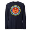 4th Combat Engineer Battalion Long Sleeve T-Shirt - NAVY