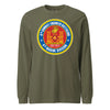 4th Combat Engineer Battalion Long Sleeve T-Shirt - OD GREEN