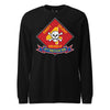 4th Recon Battalion Long Sleeve T-Shirt - BLACK