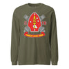 5th Battalion 10th Marines Long Sleeve T-Shirt - OD GREEN
