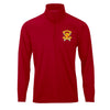 5th Battalion 14th Marines Performance Quarter Zip - Red