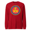 6th Engineer Support Battalion Long Sleeve T-Shirt - RED