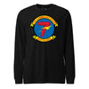 7th Communications Battalion Long Sleeve T-Shirt - BLACK