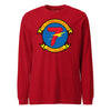 7th Communications Battalion Long Sleeve T-Shirt - RED