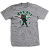 80'S Marine Retro T-Shirt - HEATHER GREY