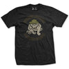 80's Full Color Bulldog T-Shirt - BLACK
