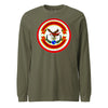 8th Communications Battalion Long Sleeve T-Shirt - OD GREEN