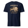 America 1776 Live Free or Die T-Shirt - NAVY