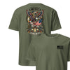 America's 250 Year Vintage Tattoo T-Shirt - OD GREEN
