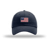 American Flag Flex Patch Structured Hat - NAVY