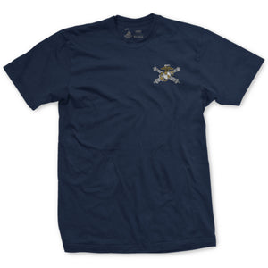 Left Chest Marine Corps Artillery T-Shirt